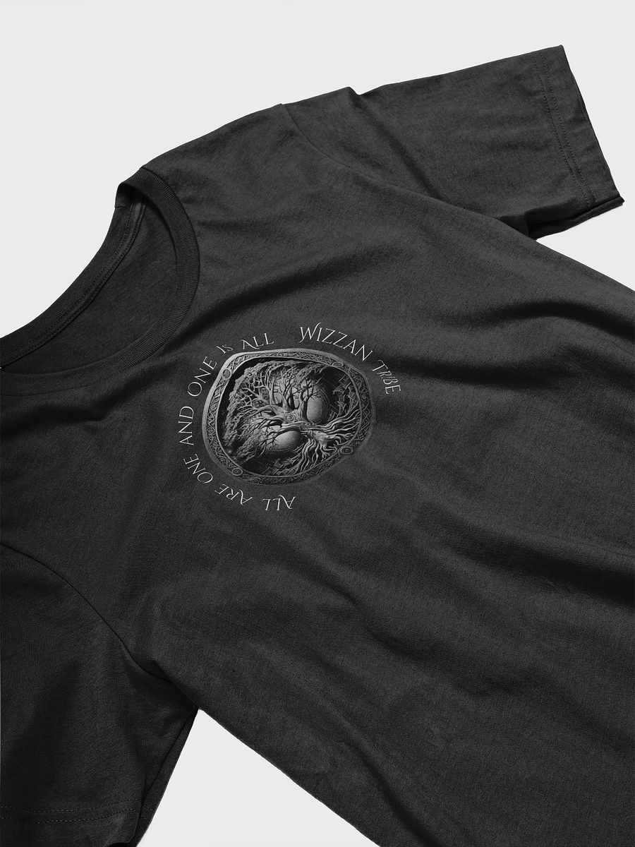 Wizzan Tribe Tree (B&W) - Unisex T-Shirt product image (3)