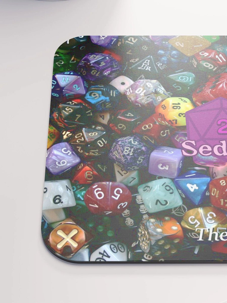 Simple Dice Mouse Pad product image (6)