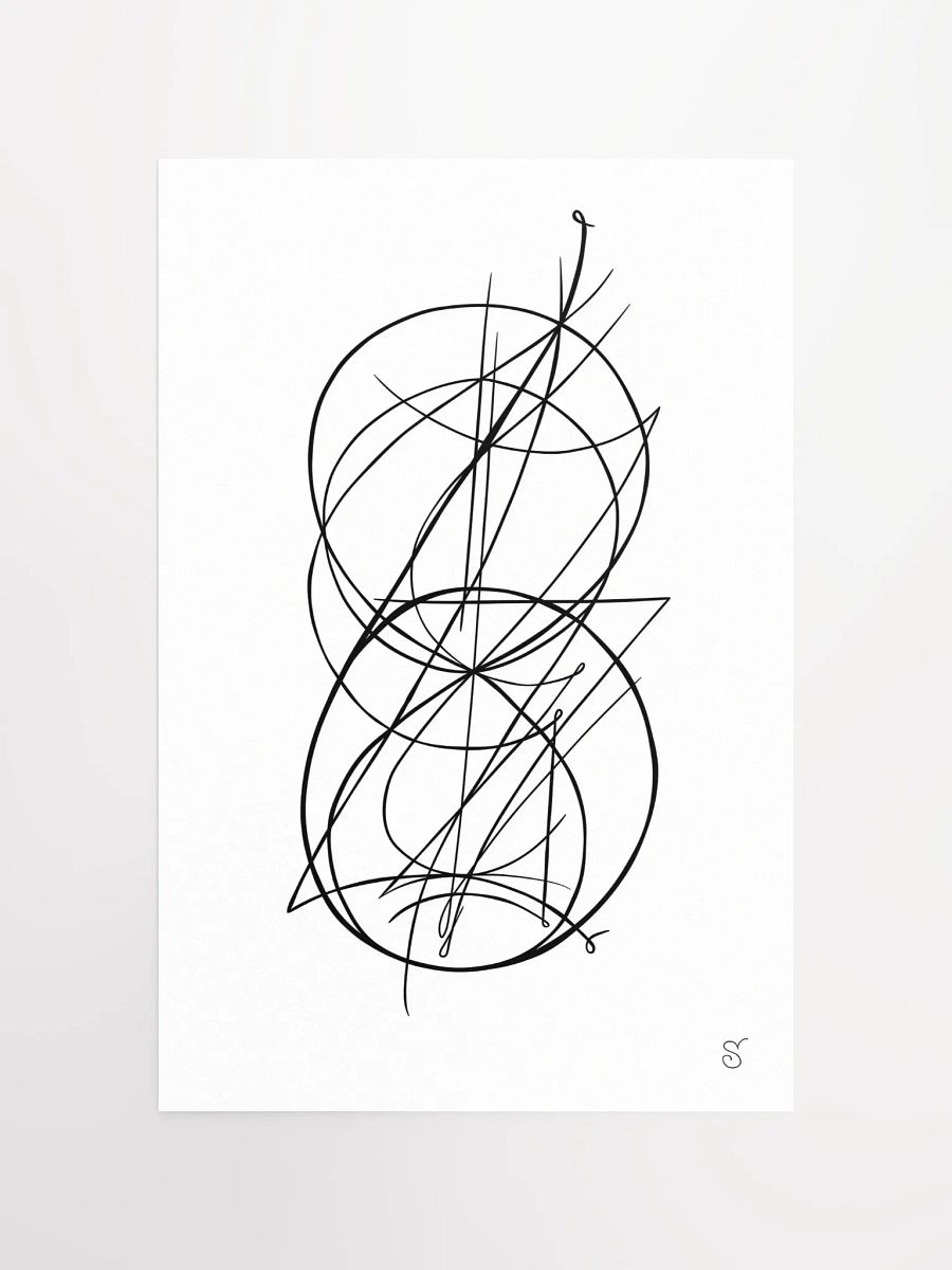 Vibrant Matte Paper Poster: Transform Your Space! - Abstract Image No. 8 product image (4)