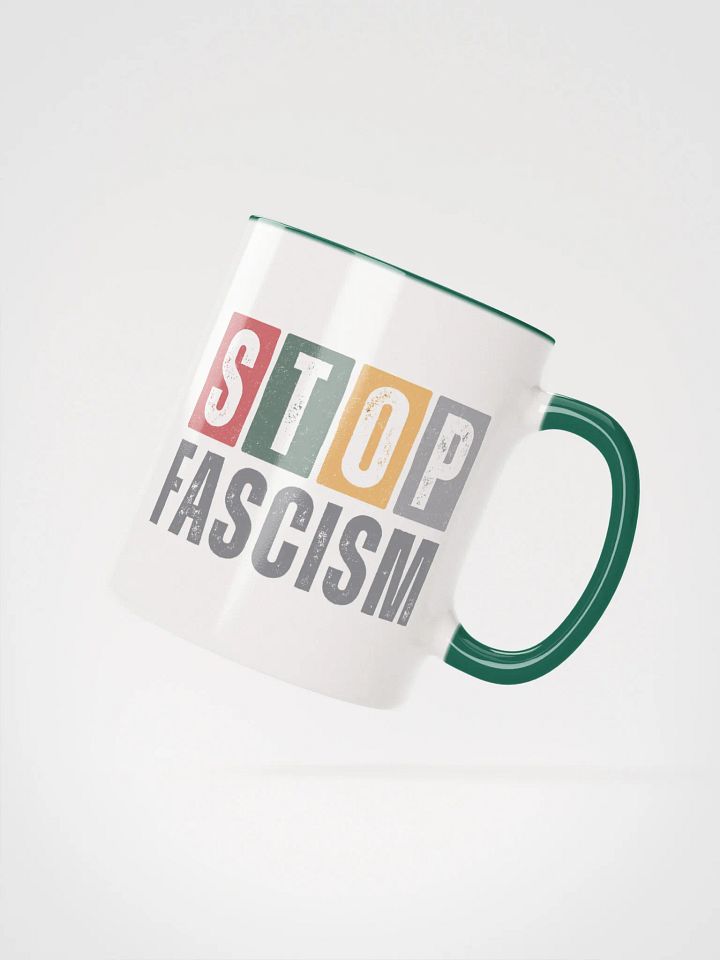 Stop Fascism Mug - Being Liberal product image (2)