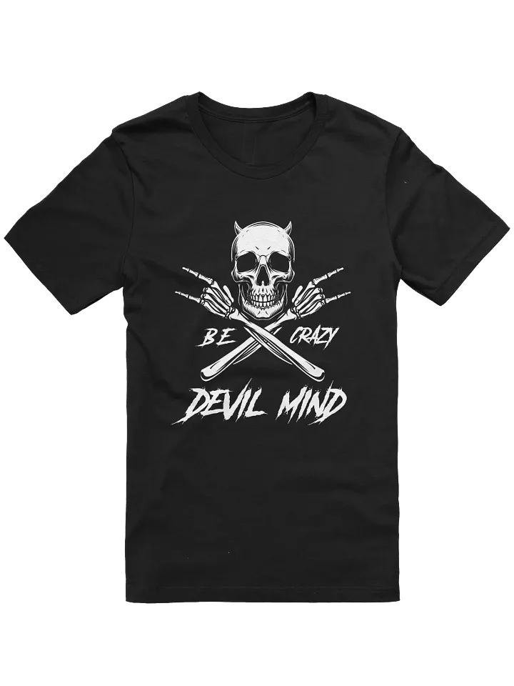 Unleash Your Inner Devil! - "Be Crazy Devil Mind" Tee product image (2)