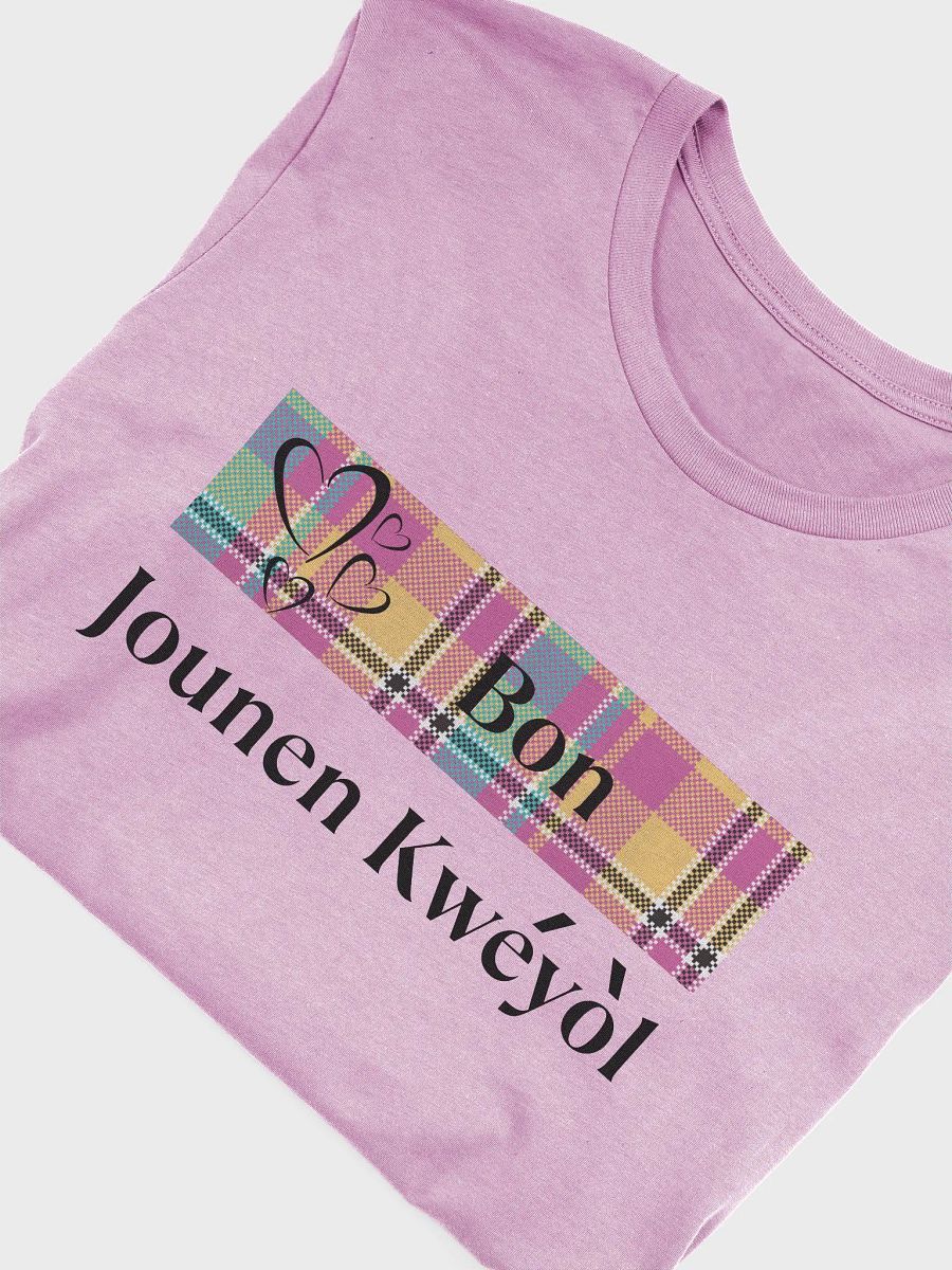 Bon Jounen Kwéyòl Heart T-Shirt product image (96)