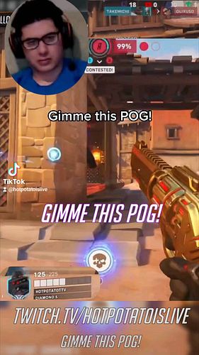 Overwatch 2 Gimme This POG! https://linktr.ee/HoTPoTaToisLive #ow #overwatch #overwatch2 #overwatchclips #overwatchplays #ove...