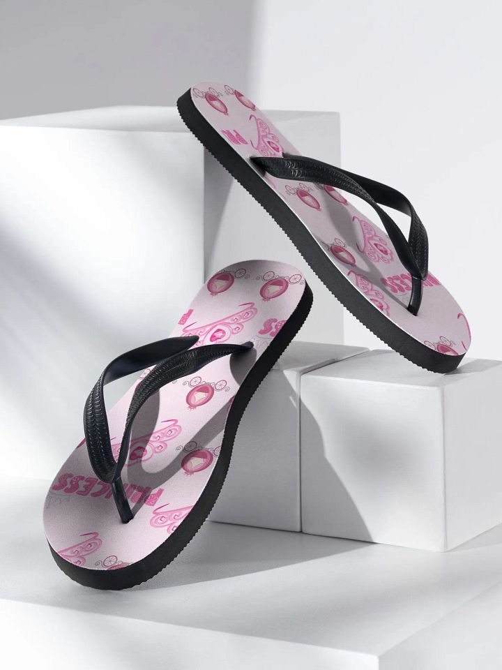 Pink Princess Flip Flops product image (2)