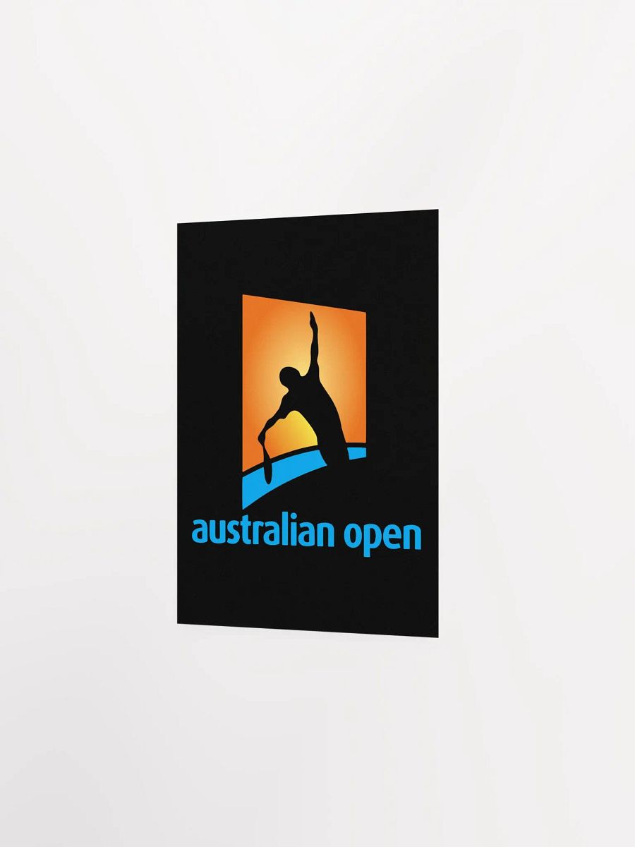 Australian open Tennis Silhouette Poster product image (22)