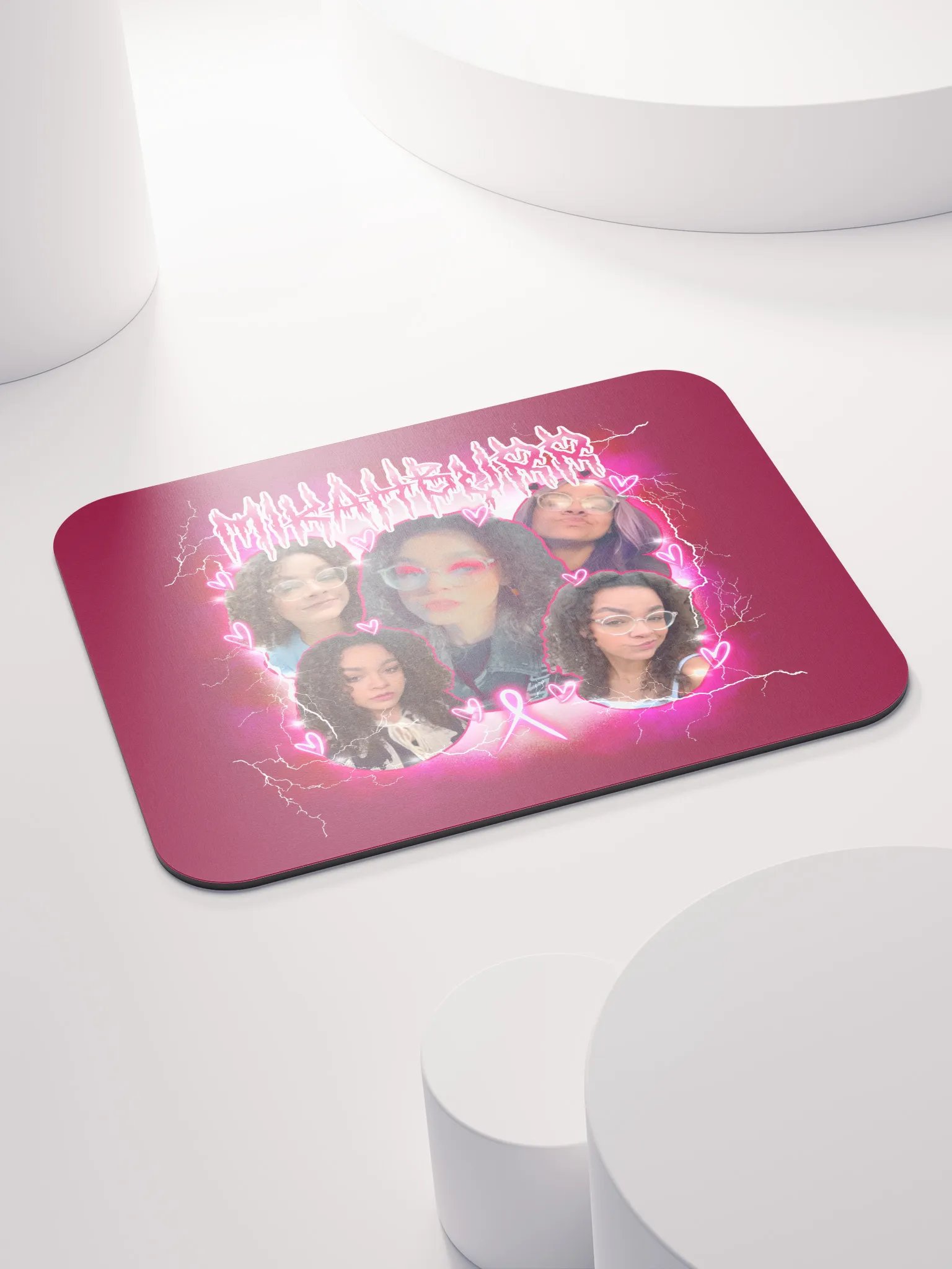 Electric Heart Mouse Pad product image (4)