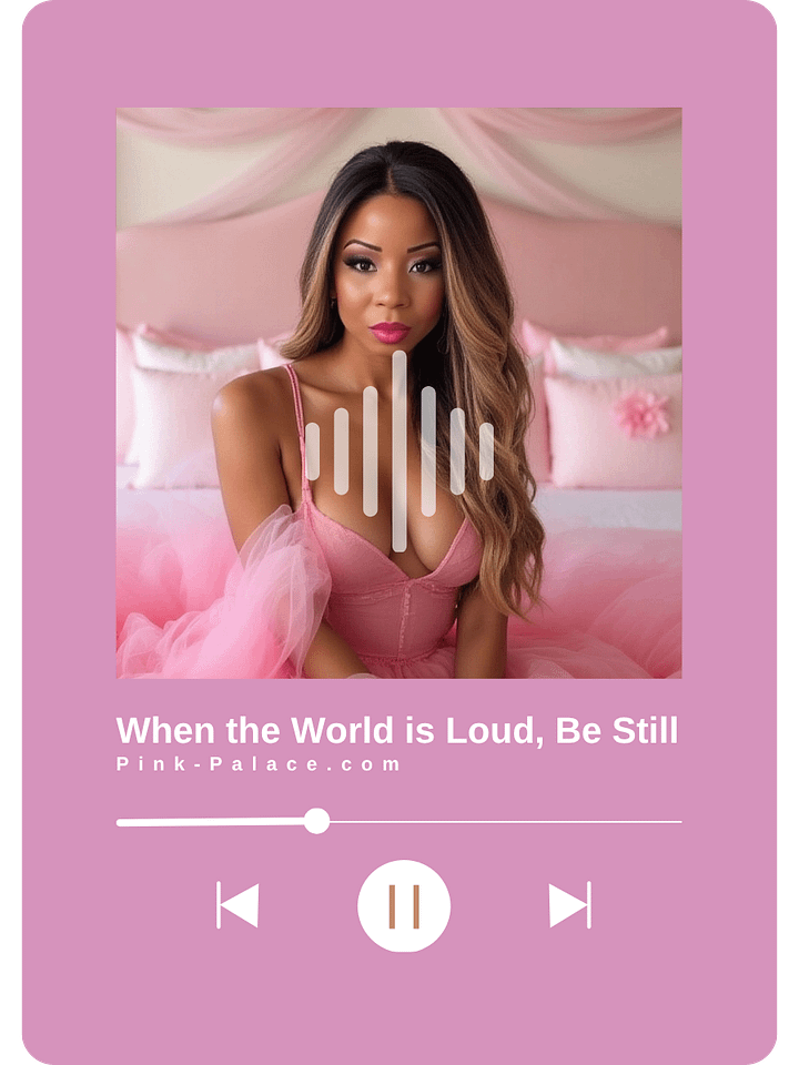 When the World is Loud, Be Still product image (1)