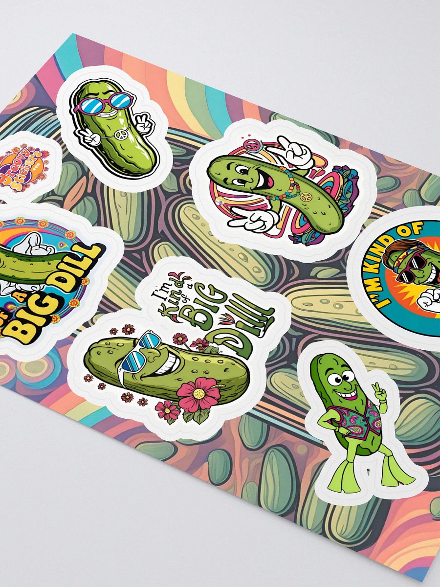 Peace pickle Sticker Sheet product image (2)