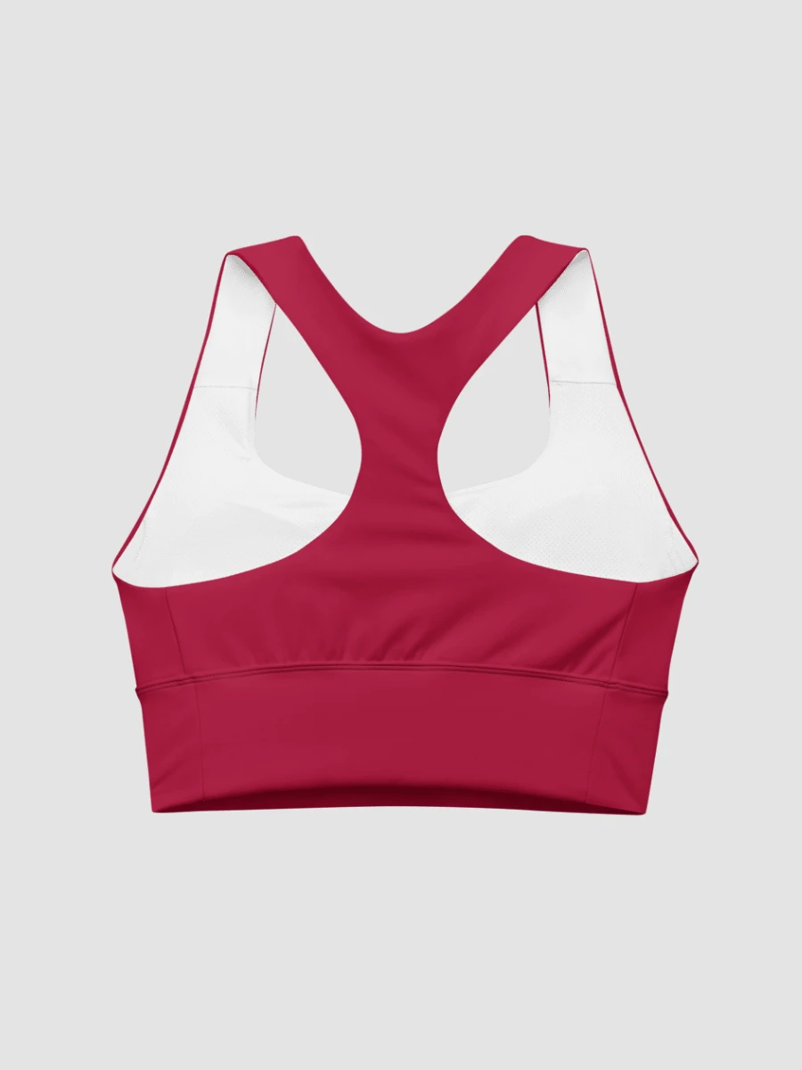 Longline Sports Bra - Crimson product image (2)