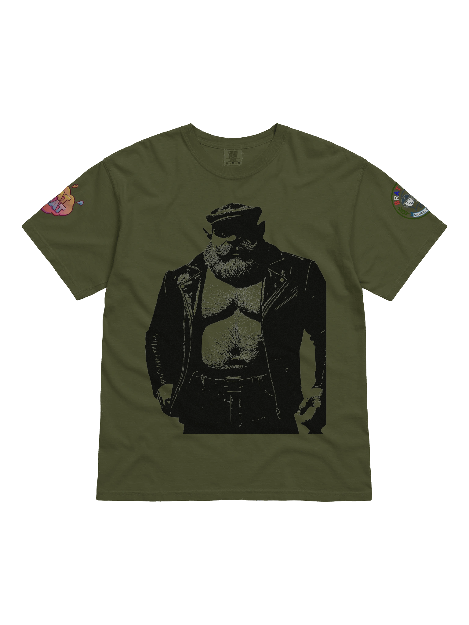 Bearded Rebel Graphic Tee product image (5)