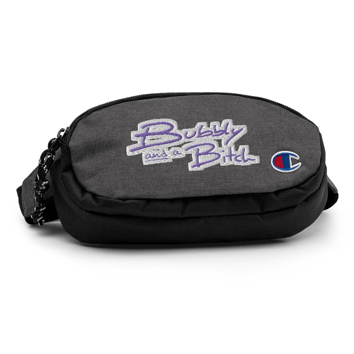 Bubbly and a B*tch (purple bubble design) champion fanny pack product image (2)