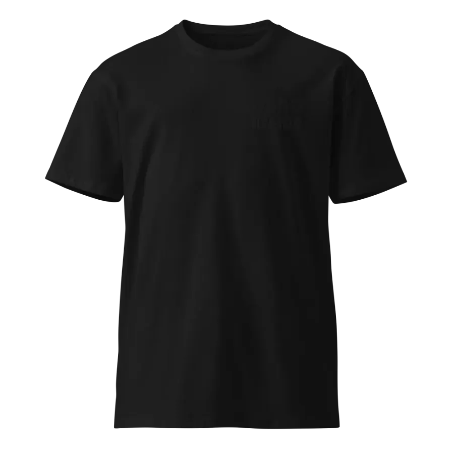 Dead Inside | Embroidered Essential T-Shirt | Black Logo product image (1)