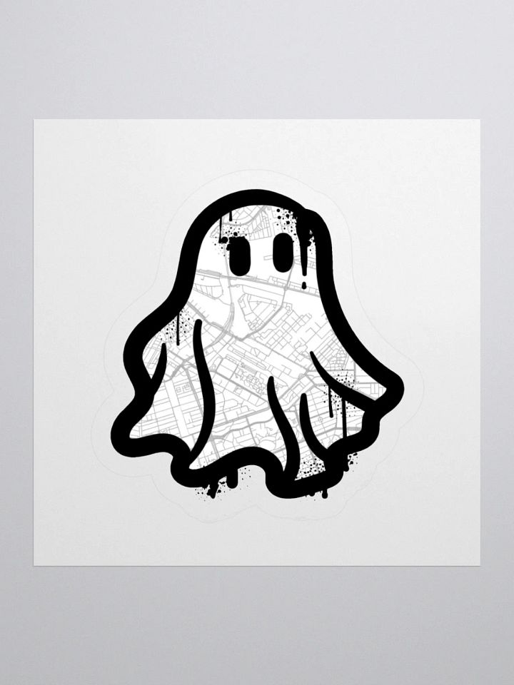 Charm City Paranormal City Ghost Sticker product image (1)