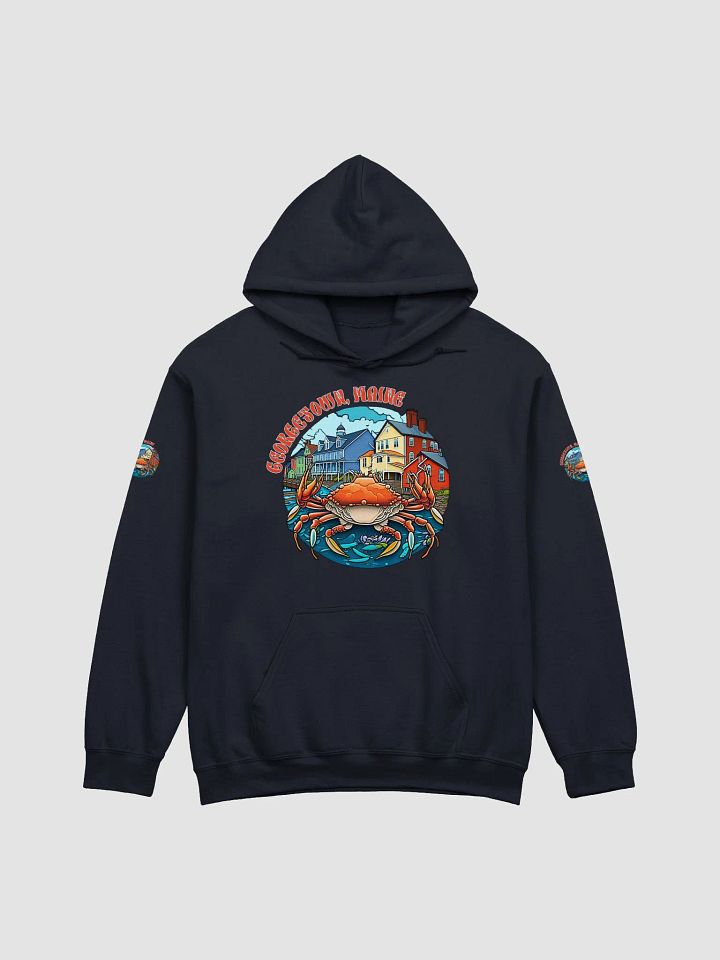 Georgetown - Maine Cozy Coastal Crab Hoodie product image (1)