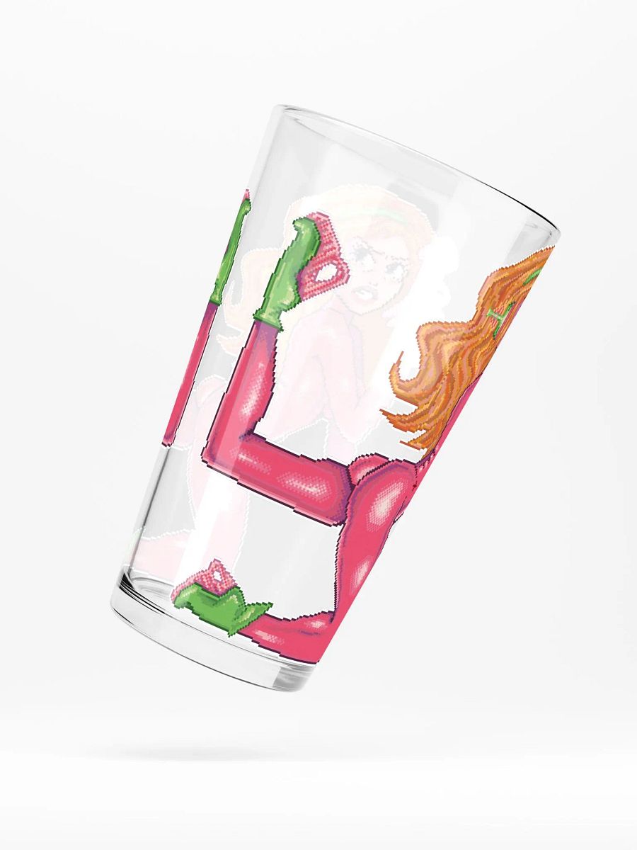 Outta Space Pixels pint glass product image (5)