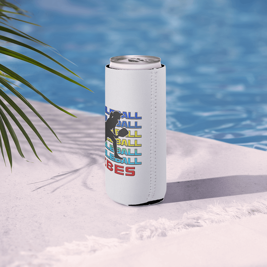Pickleball Vibes Line Female Can Cooler product image (6)