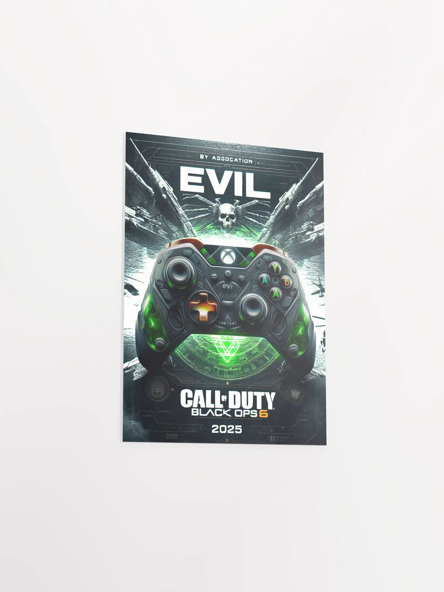 EVIL Gaming: BO6 Controller Poster product image (31)