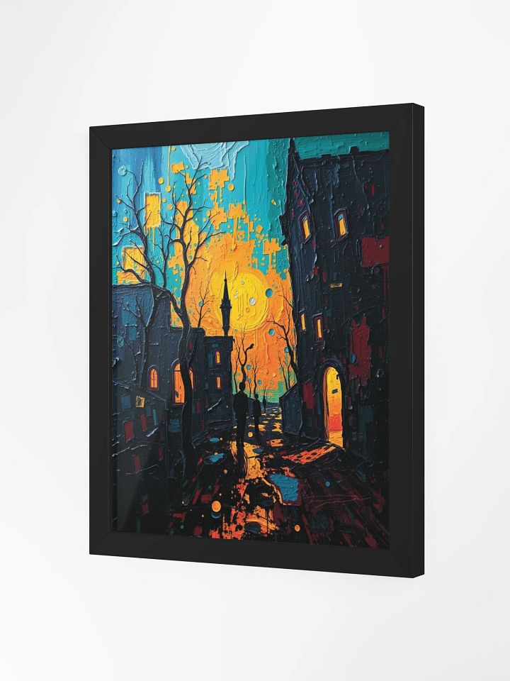 Luminous Nightfall Framed Print product image (2)