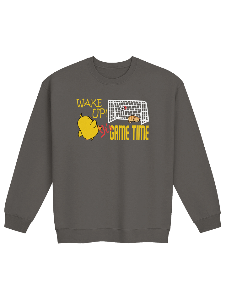 Soccer Cat (WAKE UP, It's GAME TIME) - Unisex Adult Sweatshirt product image (1)