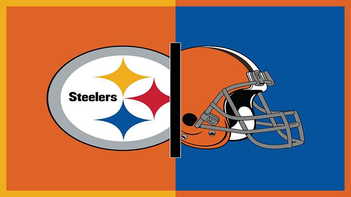 Pittsburgh Steelers Vs Cleveland Browns - Rivals - Small & Large Bundle - Wallpaper product image (1)