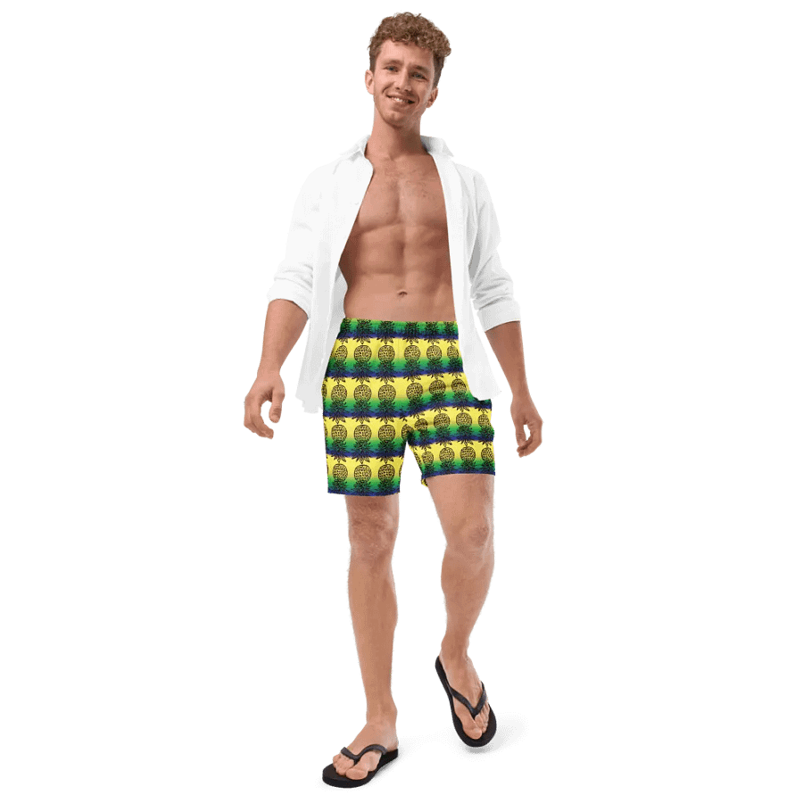 Upside Down Pineapples Swimming Trunks product image (11)