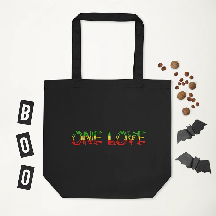 One Love Canvas Tote product image (3)