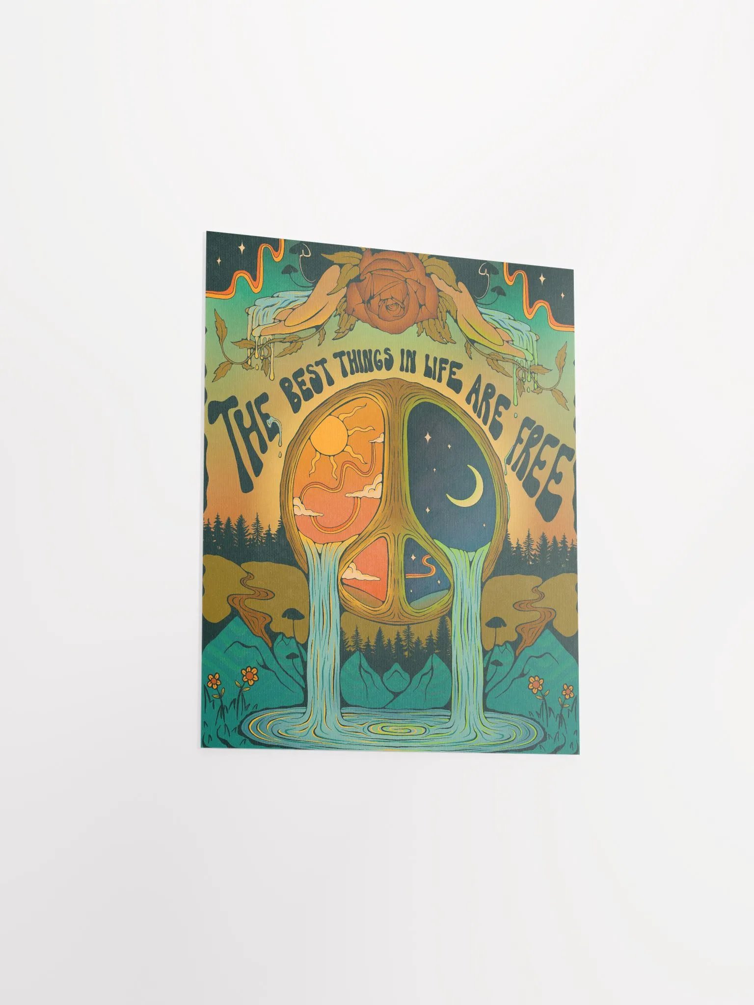 Matte Poster - Best Things Are Free product image (2)