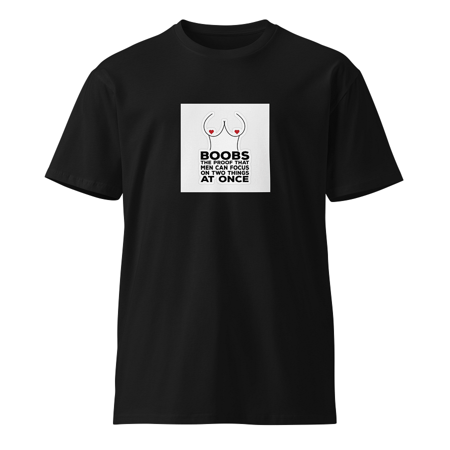 Boobs the proof that T-Shirt product image (1)
