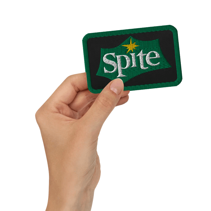 Fuelled by Spite - Embroidered Patch product image (2)
