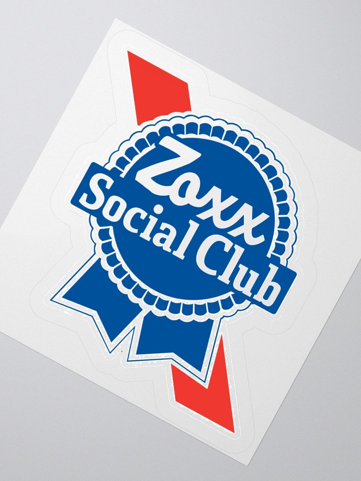 Zoxx Social Club Ribbon Stickers product image (3)