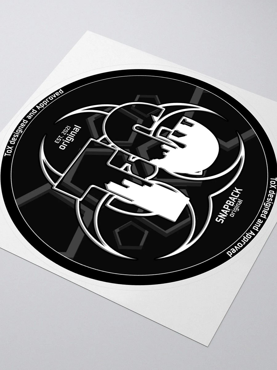 ToX snapback sticker product image (5)