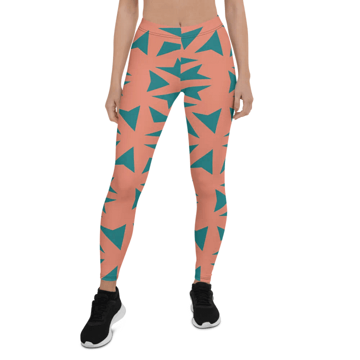 Stellar Teal All-Over Leggings product image (1)