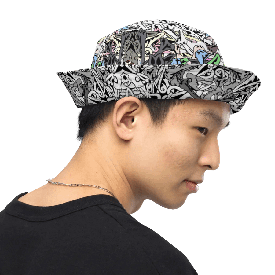 Jorgy Roger BW/Pastel Bucket Hat product image (6)