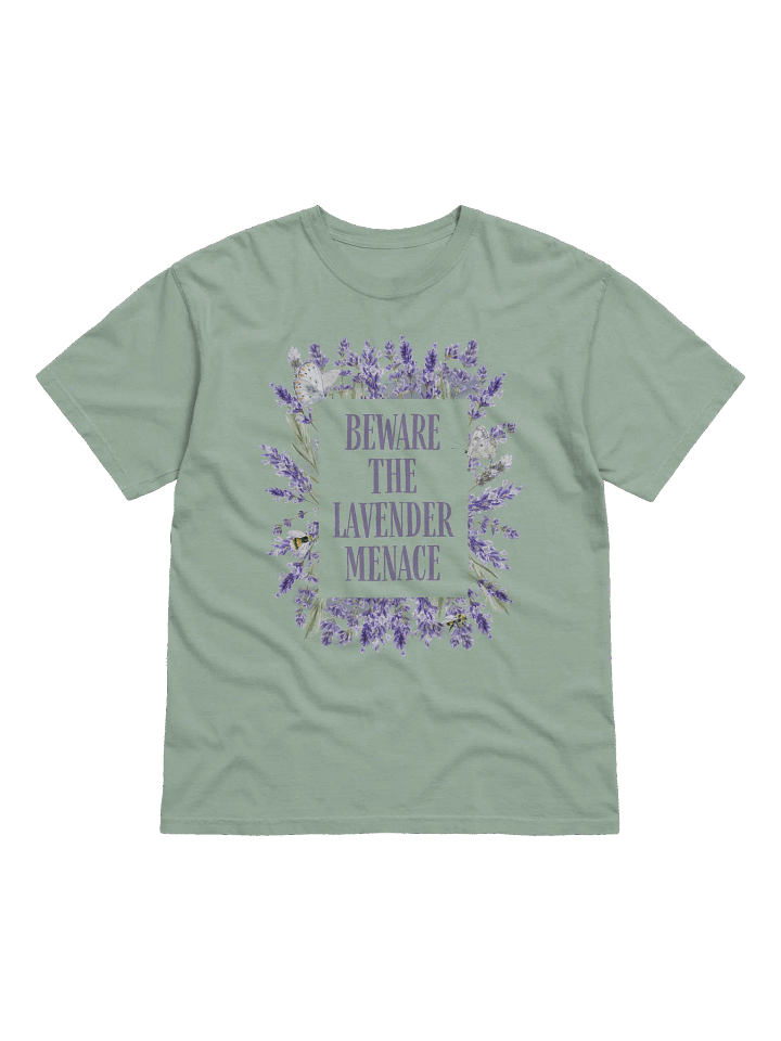Beware the Lavender Menace Adult T-Shirt product image (1)