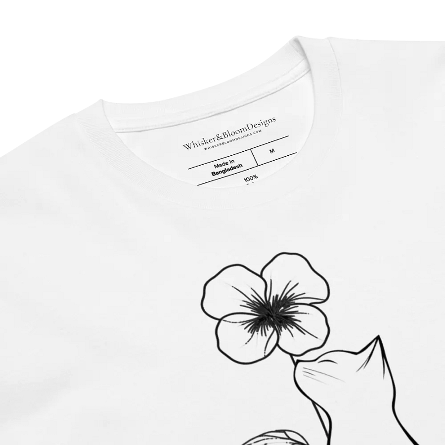 Pansy Cat Supreme Comfort Crew Neck T-Shirt product image (21)
