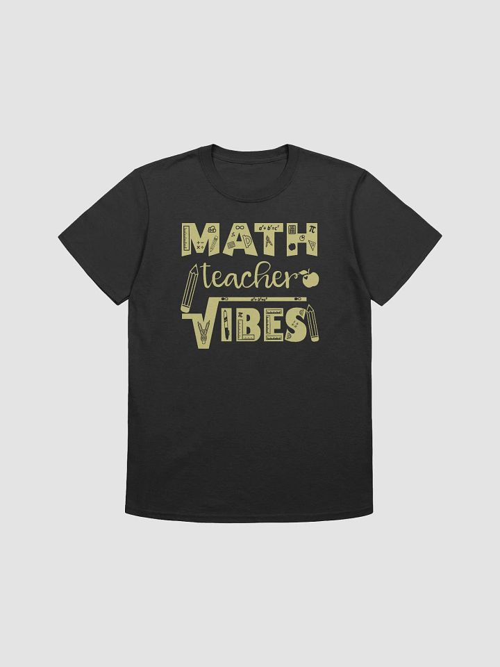 Math Teacher Vibes Back To School T-Shirt product image (2)