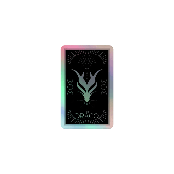 The Drago Holographic Sticker product image (1)