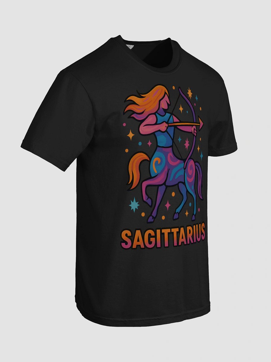 Sagittarius Zodiac Sign T-Shirt – Adventurous & Free-Spirited Star Sign Design product image (8)