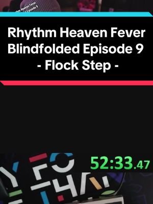 Rhythm Heaven Fever “Blindfolded” Episode 9 - Flock Step  #rhythmheaven #rhythmheavenfever #rhythmgame #flockstep #nintendo #wii #nintendowii #speedrun #blindfolded 