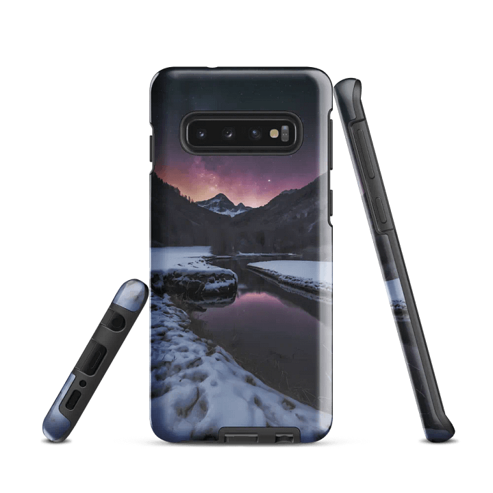 Tough Case for Samsung – Ethereal Winter Glow product image (1)