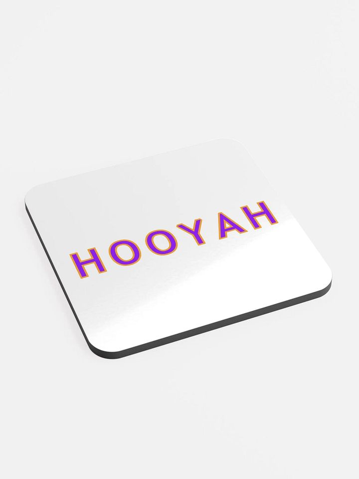 Hooyah Coaster (White) product image (2)