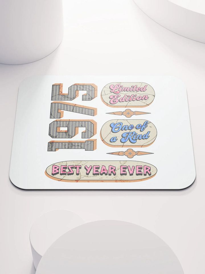 Limited Edition 1975 Vintage Vibes Mouse Pad product image (1)