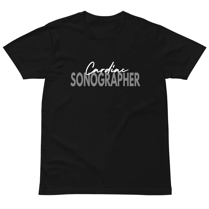 Cardiac Sonographer Technologist Unisex Premium T-Shirt product image (2)