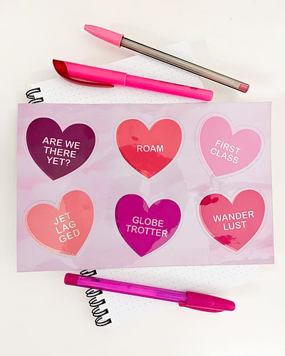 Hot take: I like conversation hearts more than I like chocolate (at least during Cupid season). 

So why not make a few theme...