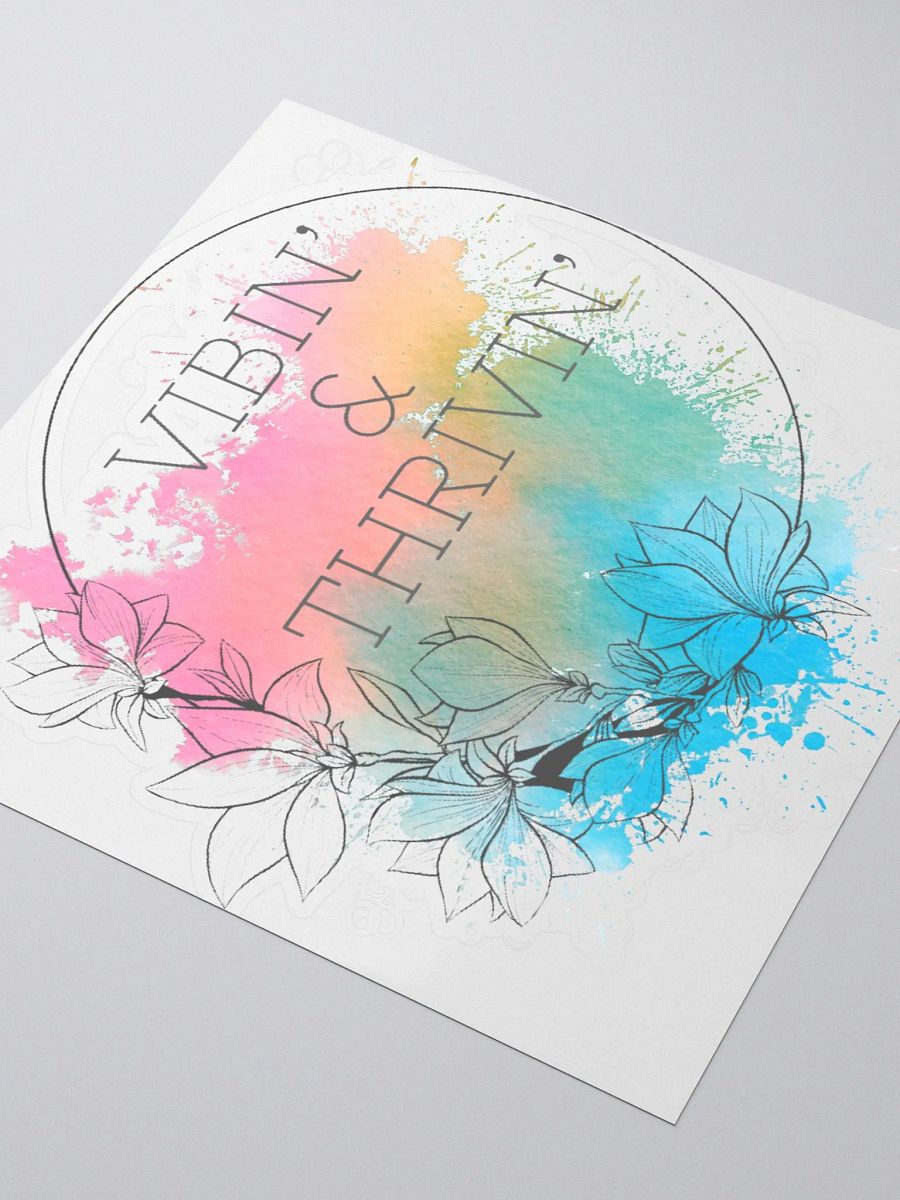 Vibin' & Thrivin' Floral Sticker Set product image (8)