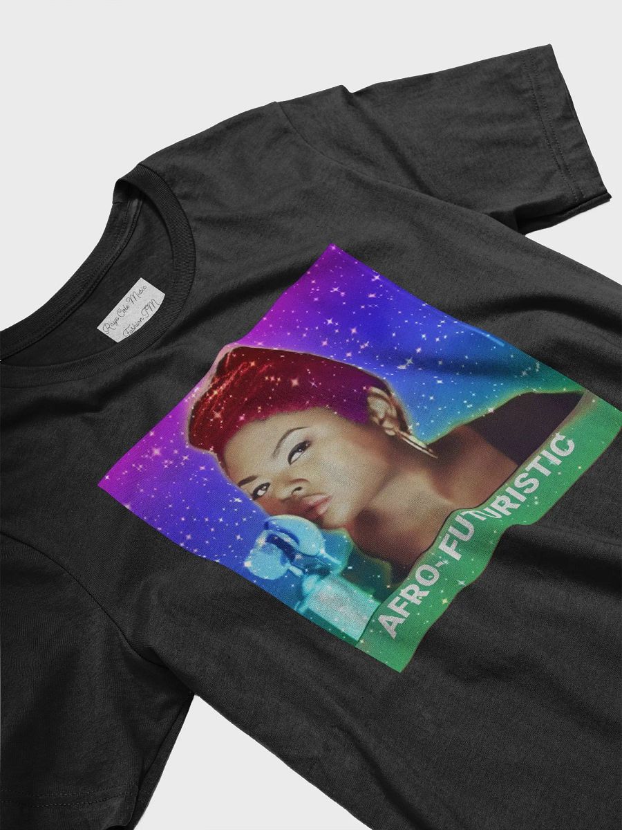 Afro-Futuristic T Shirt Black product image (3)