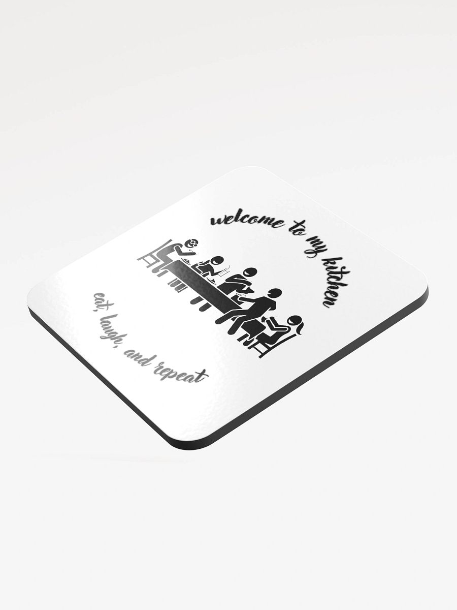 Glossed Cork Coaster - Eco-Friendly Minimalist Design product image (3)