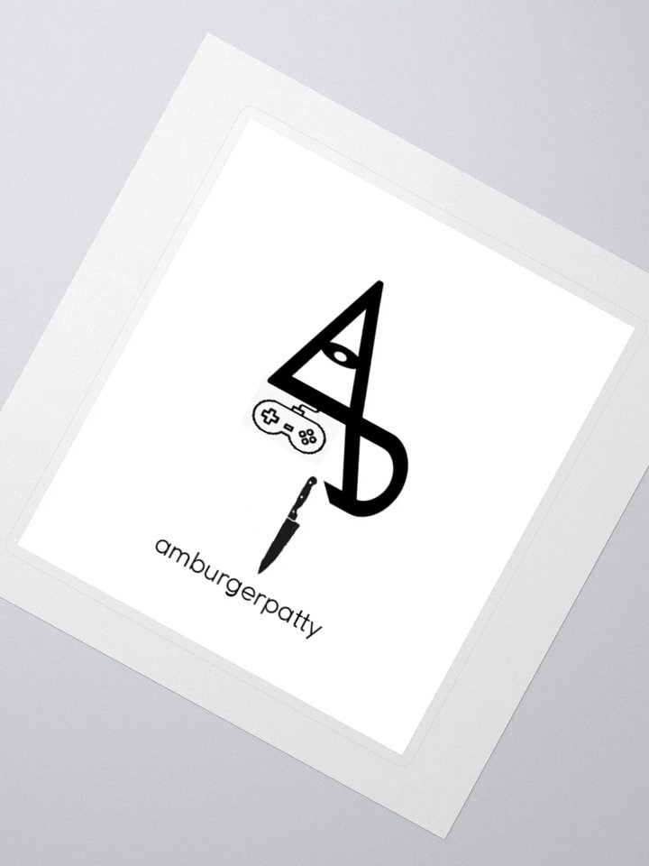 Amburgerpatty Word-play Sticker product image (2)