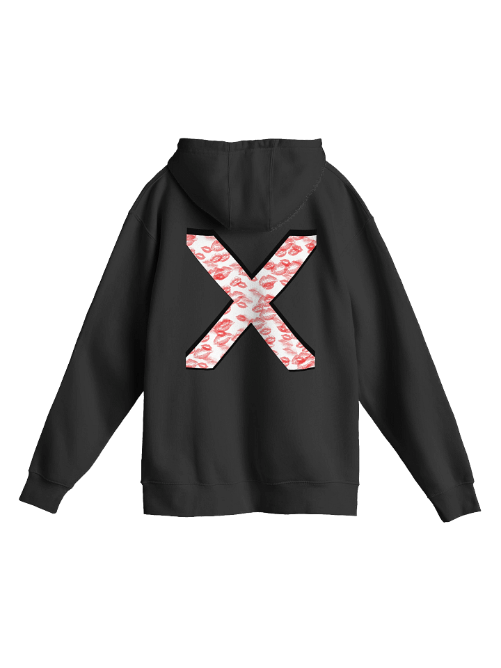 White X Red Lipstick Kisses | Hoodie product image (15)