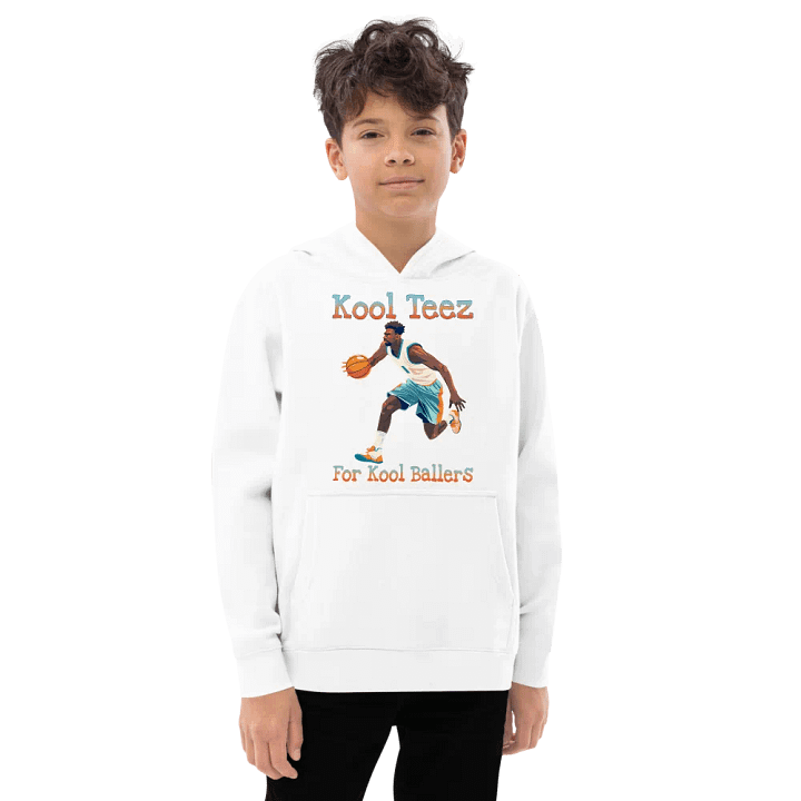 Unisex Youth Hoodie - For Kool Ballers 01 product image (13)